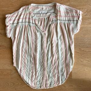 LOU & GREY | SHORT SLEEVE BUTTON DOWN